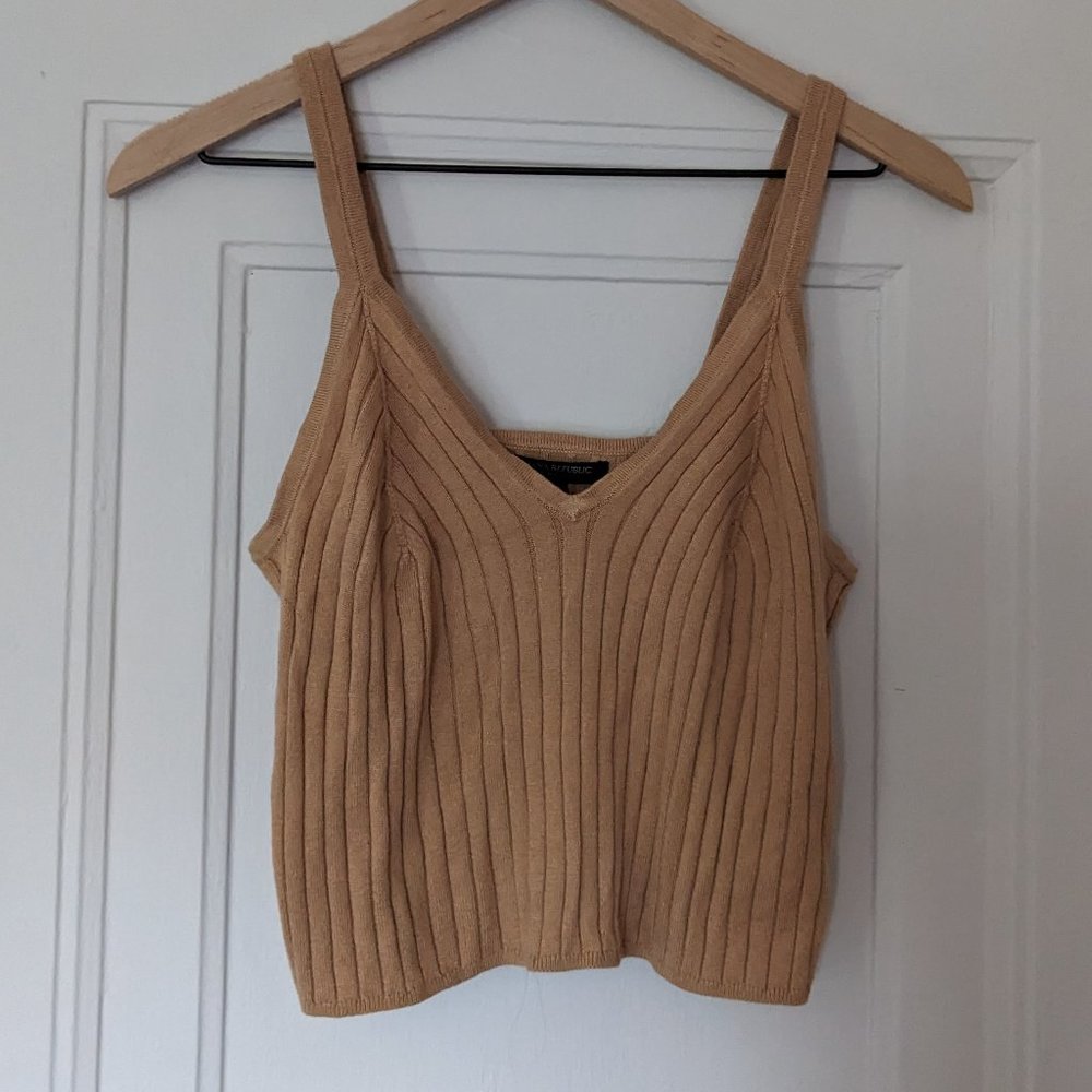 NWT Banana Republic Cropped Sweater Tank